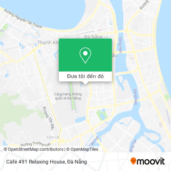 Bản đồ Càfé 491 Relaxing House