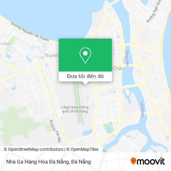 Bản đồ Nhà Ga Hàng Hóa Đà Nẵng