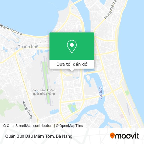 Bản đồ Quán Bún Đậu Mắm Tôm