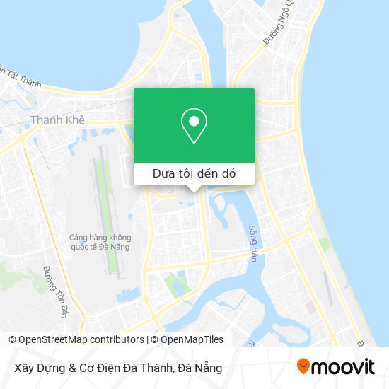 Bản đồ Xây Dựng & Cơ Điện Đà Thành