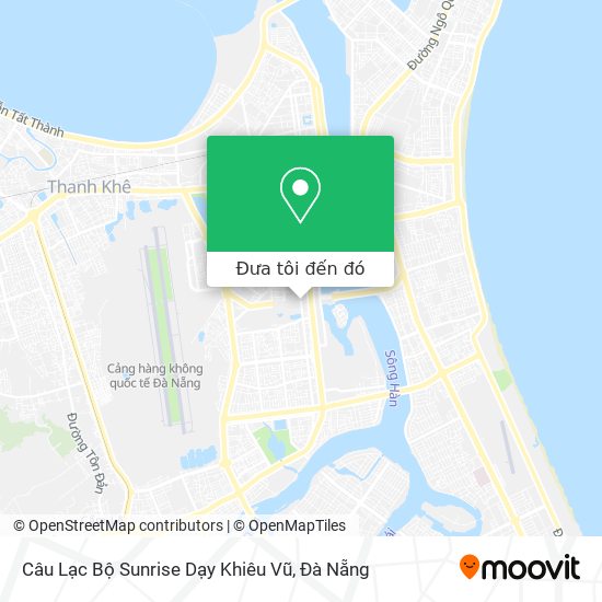 Bản đồ Câu Lạc Bộ Sunrise Dạy Khiêu Vũ