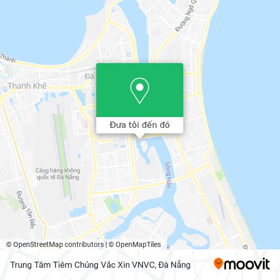 Bản đồ Trung Tâm Tiêm Chủng Vắc Xin VNVC