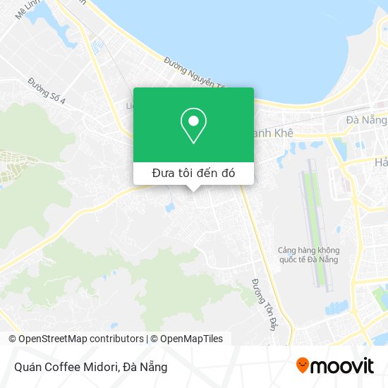 Bản đồ Quán Coffee Midori