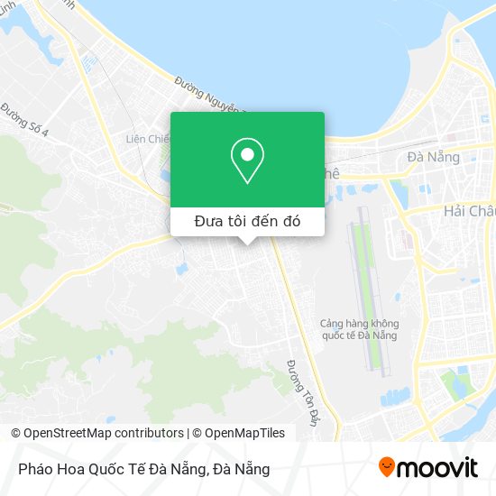 Bản đồ Pháo Hoa Quốc Tế Đà Nẵng