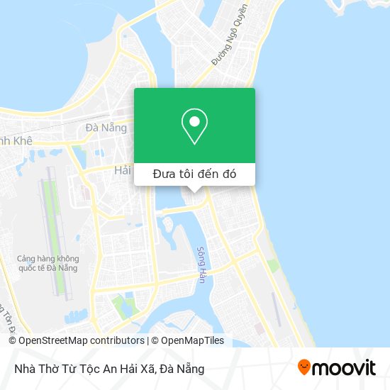 Bản đồ Nhà Thờ Từ Tộc An Hải Xã