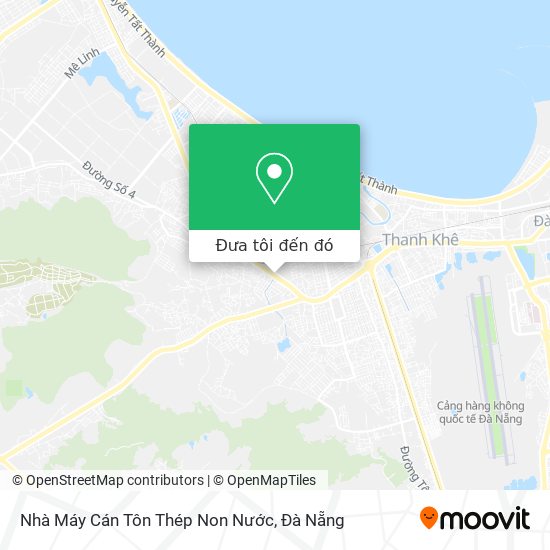 Bản đồ Nhà Máy Cán Tôn Thép Non Nước