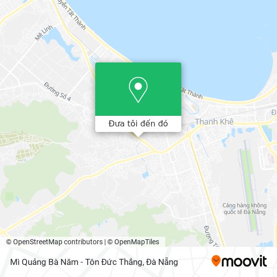 Bản đồ Mì Quảng Bà Năm - Tôn Đức Thắng