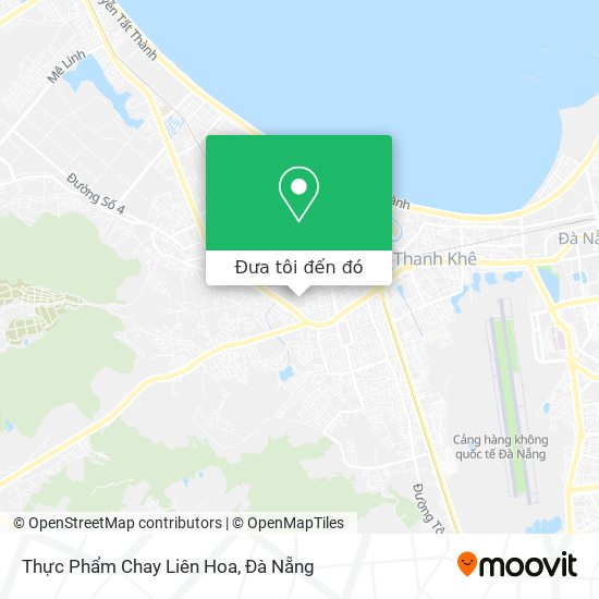 Bản đồ Thực Phẩm Chay Liên Hoa