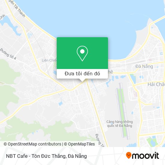 Bản đồ NBT Cafe - Tôn Đức Thắng