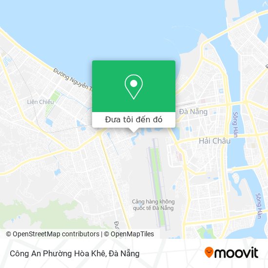 Bản đồ Công An Phường Hòa Khê