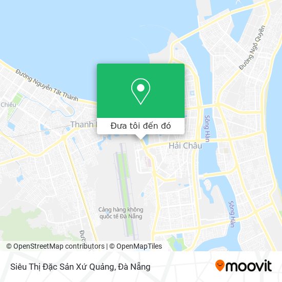 Bản đồ Siêu Thị Đặc Sản Xứ Quảng
