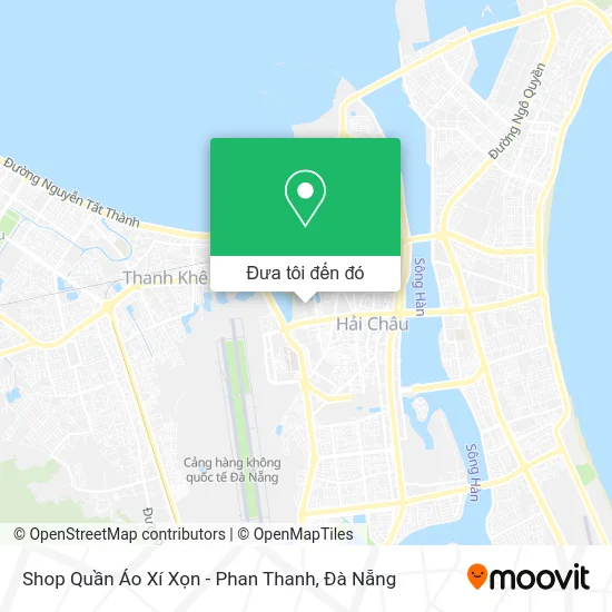 Bản đồ Shop Quần Áo Xí Xọn - Phan Thanh