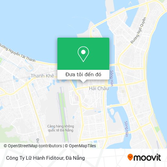 Bản đồ Công Ty Lữ Hành Fiditour