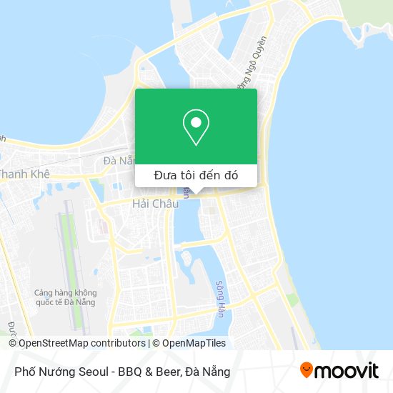 Bản đồ Phố Nướng Seoul - BBQ & Beer