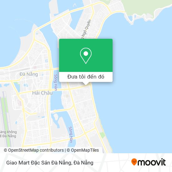 Bản đồ Giao Mart Đặc Sản Đà Nẵng