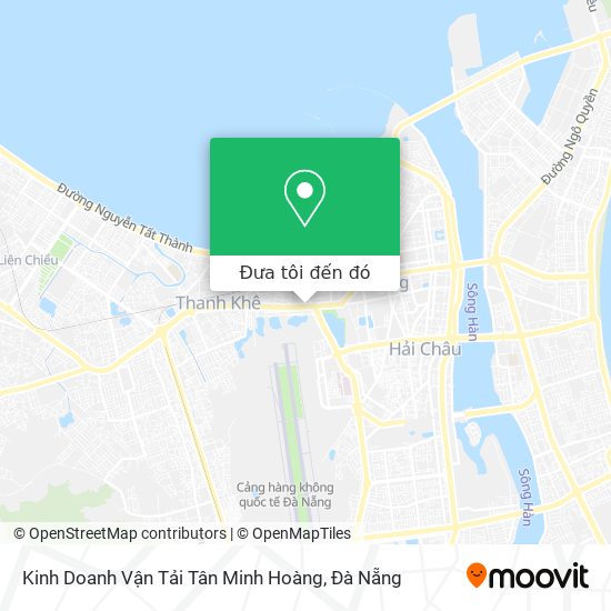 Bản đồ Kinh Doanh Vận Tải Tân Minh Hoàng