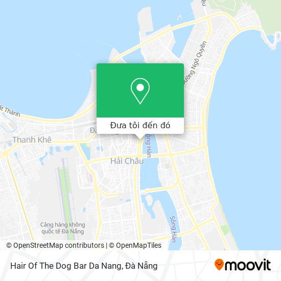 Bản đồ Hair Of The Dog Bar Da Nang