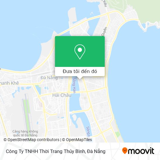 Bản đồ Công Ty TNHH Thời Trang Thủy Bình