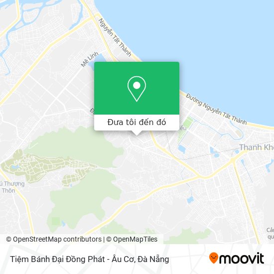 Bản đồ Tiệm Bánh Đại Đồng Phát - Âu Cơ