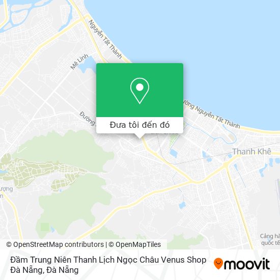 Bản đồ Đầm Trung Niên Thanh Lịch Ngọc Châu Venus Shop Đà Nẵng