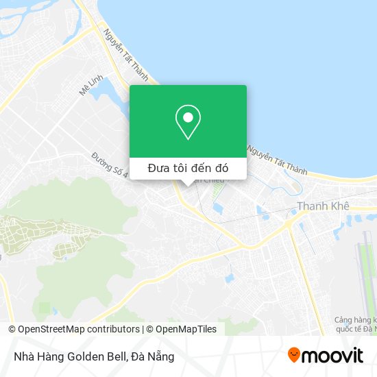 Bản đồ Nhà Hàng Golden Bell