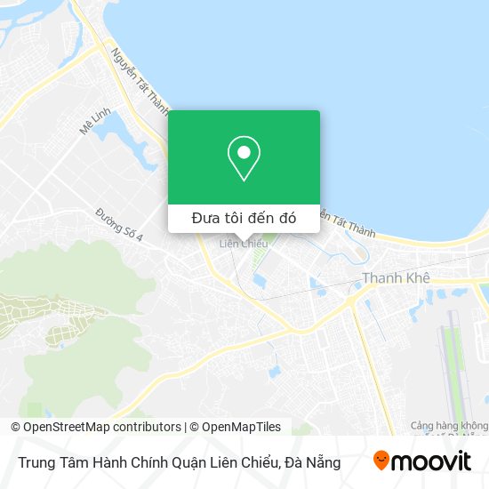 Bản đồ Trung Tâm Hành Chính Quận Liên Chiểu