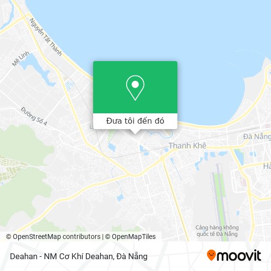 Bản đồ Deahan - NM Cơ Khí Deahan