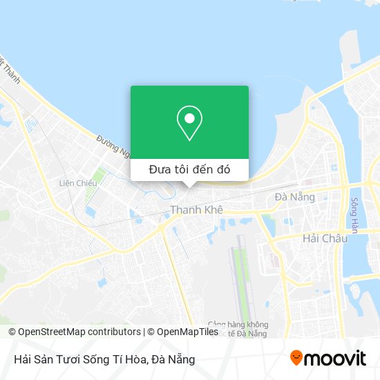 Bản đồ Hải Sản Tươi Sống Tí Hòa