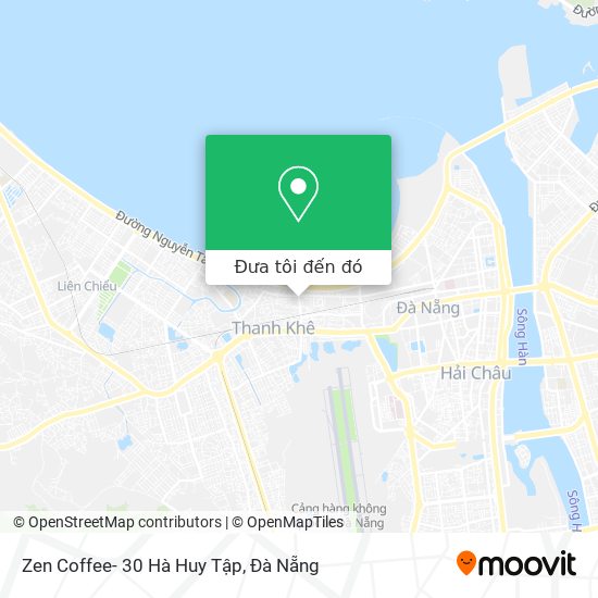 Bản đồ Zen Coffee- 30 Hà Huy Tập