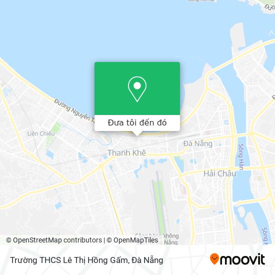 Bản đồ Trường THCS Lê Thị Hồng Gấm