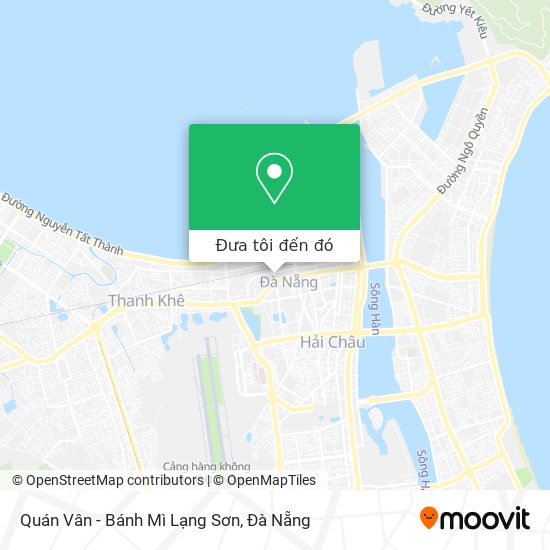 Bản đồ Quán Vân - Bánh Mì Lạng Sơn