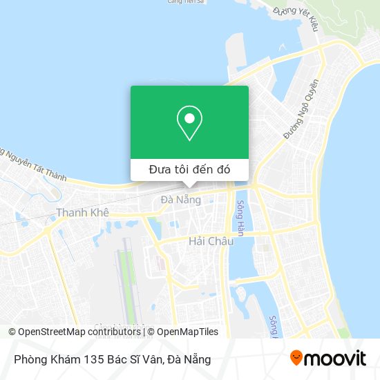 Bản đồ Phòng Khám 135 Bác Sĩ Vân