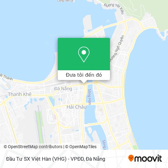 Bản đồ Đầu Tư SX Việt Hàn (VHG) - VPĐD