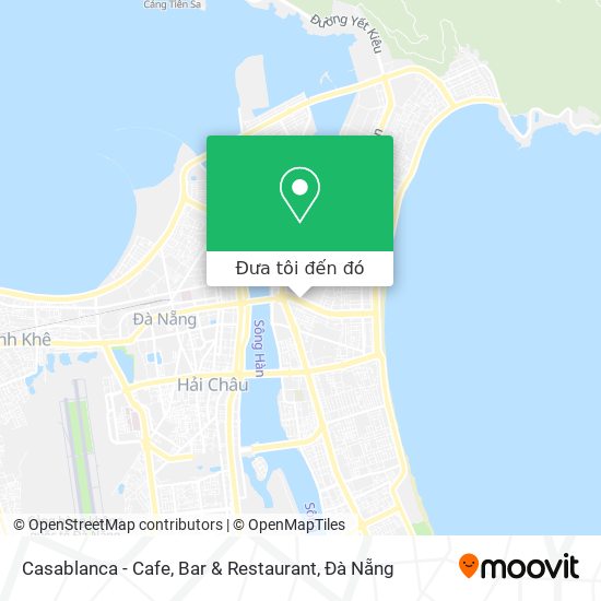 Bản đồ Casablanca - Cafe, Bar & Restaurant