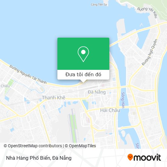 Bản đồ Nhà Hàng Phố Biển
