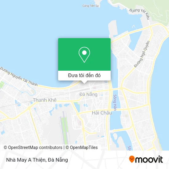 Bản đồ Nhà May A Thiện