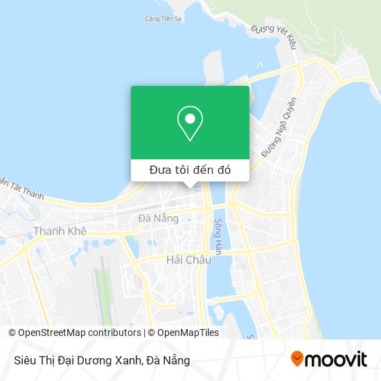 Bản đồ Siêu Thị Đại Dương Xanh