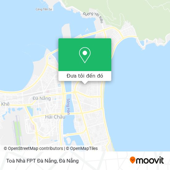 Bản đồ Toà Nhà FPT Đà Nẵng