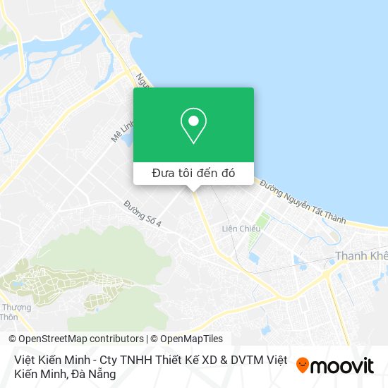 Bản đồ Việt Kiến Minh - Cty TNHH Thiết Kế XD & DVTM Việt Kiến Minh