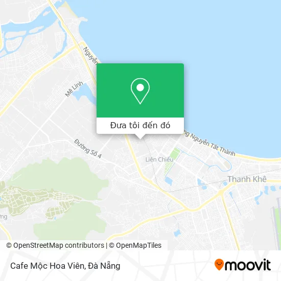 Bản đồ Cafe Mộc Hoa Viên