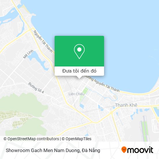 Bản đồ Showroom Gach Men Nam Duong