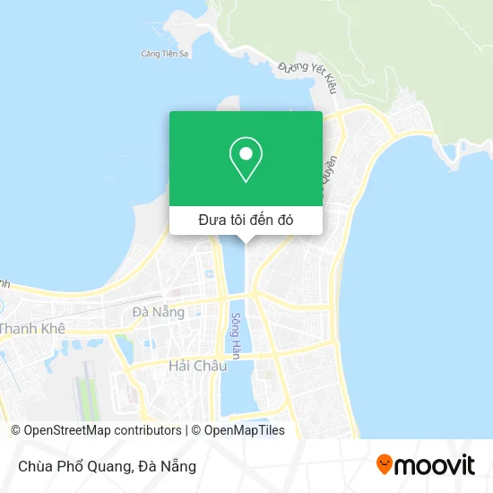 Bản đồ Chùa Phổ Quang