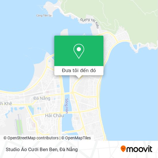 Bản đồ Studio Áo Cưới Ben Ben