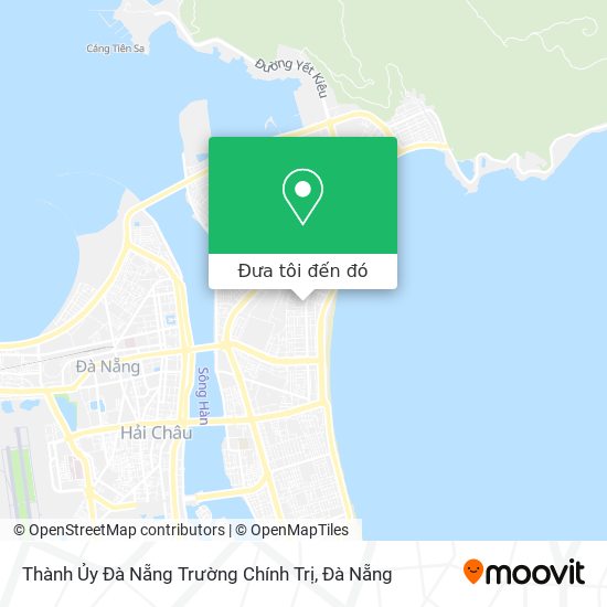 Bản đồ Thành Ủy Đà Nẵng Trường Chính Trị