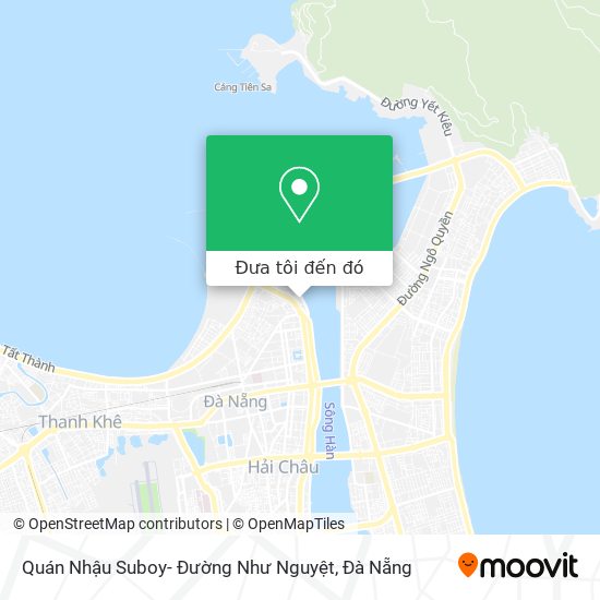 Bản đồ Quán Nhậu Suboy- Đường Như Nguyệt