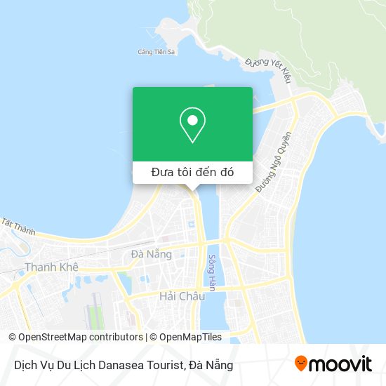 Bản đồ Dịch Vụ Du Lịch Danasea Tourist