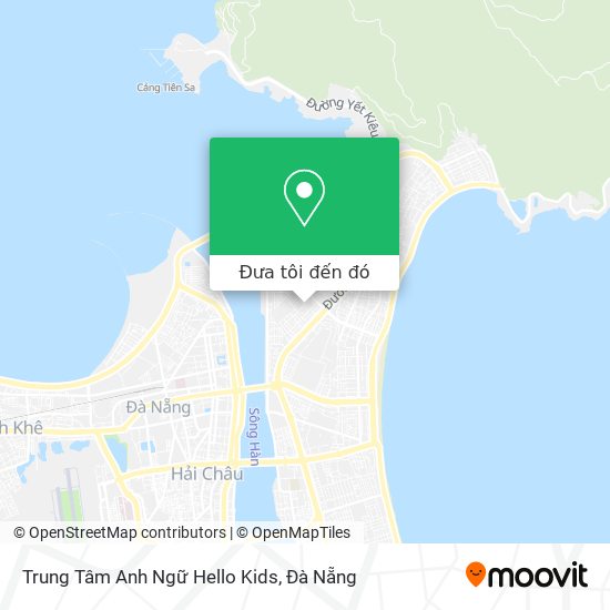 Bản đồ Trung Tâm Anh Ngữ Hello Kids