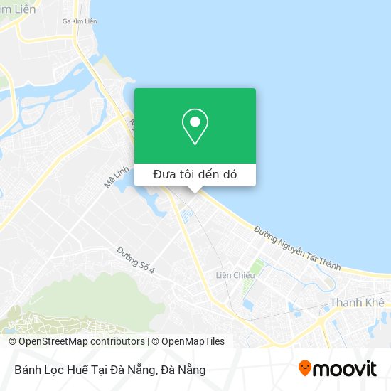 Bản đồ Bánh Lọc Huế Tại Đà Nẵng