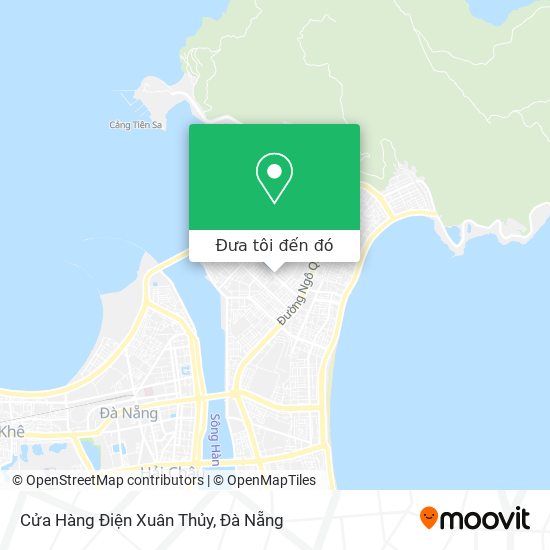 Bản đồ Cửa Hàng Điện Xuân Thủy