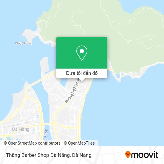 Bản đồ Thắng Barber Shop Đà Nẵng
